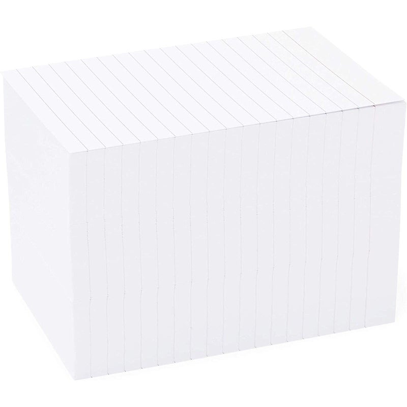 Okuna Outpost 300 Pack Vertically Ruled Index Cards - Lined Paper Vertical NoteCards - Portrait Style (3 x 5 In) - Image 4